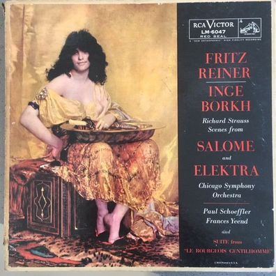 RCA Victor Red Seal LM-6047 - Scenes from Elektra and Salome and Suite from Le B
