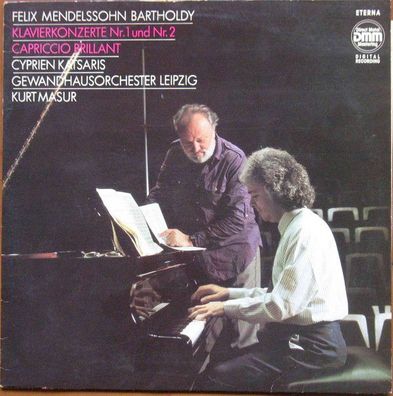 Eterna 7 29 219 - Felix Mendelssohn-Bartholdy, Cyprien Katsaris, Kurt Masur, Gew