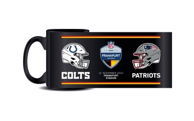 NFL Kaffeetasse Frankfurt Germany Games Colts vs Patriots Tasse 5056704020788