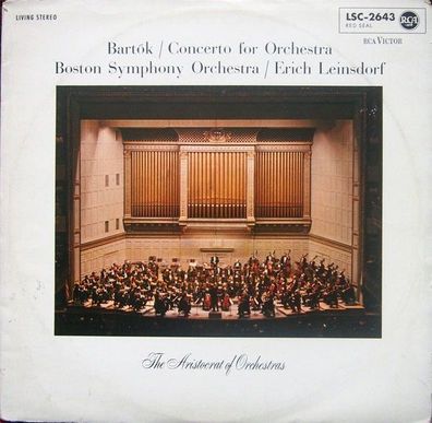 RCA Victor Red Seal LSC-2643 - Concerto For Orchestra