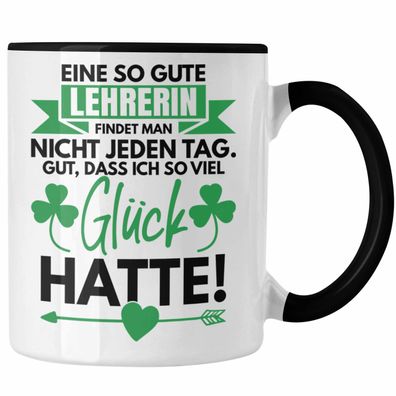 Trendation - Lehrerin Abschiedsgeschenk Tasse Geschenk zum Abschied Klassenlehrerin B