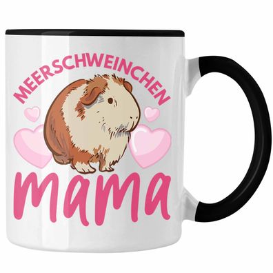 Trendation - Meerschweinchen Mama Tasse Geschenk Spruch Mädchen Muttertag