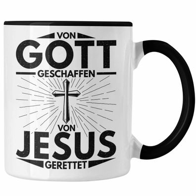 Trendation - Christentum Geschenk Tasse Christ Kirche Galuben Geschenk Ostern