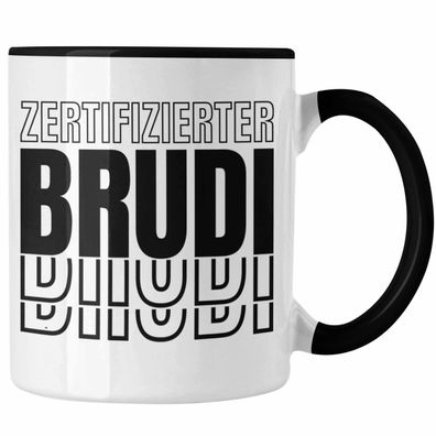 Trendation - Zertifizierter Brudi Tasse Geschenk Beste Freund Bruder Bro Geschenkidee