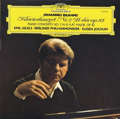 Deutsche Grammophon 2530 259 - Klavierkonzert Nr. 2 B-dur, Opus 83