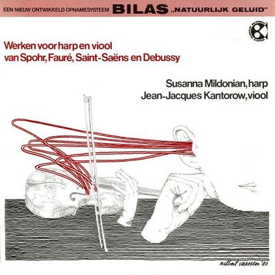 Bilas 6814 309 - Werken voor harp en viool