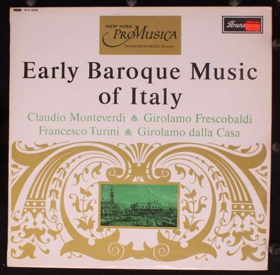 Brunswick SXA 4539 - Early Baroque Music Of Italy
