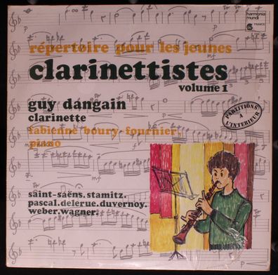 harmonia mundi France HM 342 - Repertoire Pour Les Jeunes Clarinettistes, Volume