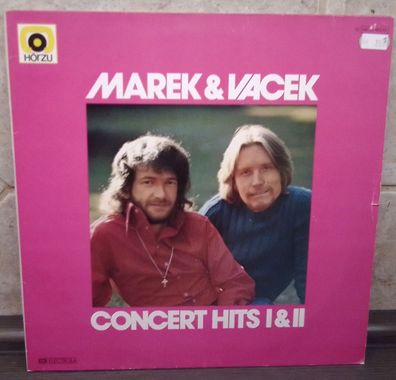 LP Marek & Vacek - Concert Hits Vol 1 & 2 ( Doppel LP )