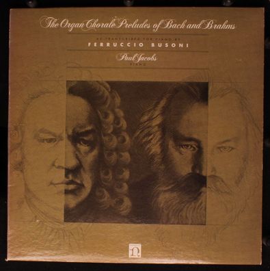 Nonesuch Records H-71375 - The Organ Chorale Preludes Of Bach And Brahms As Tran