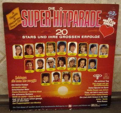LP Die Super Hitparade mit Heino Rex Gildo u.a