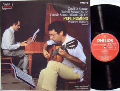 Philips 410 396-1 - Works For Guitar And Piano (Carulli: 2 Sonatas / Diabelli: S