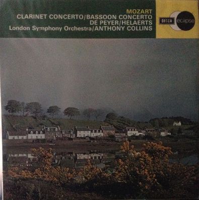 DECCA ECS 567 - Wolfgang Amadeus Mozart, Gervase de Peyer, Henri Helaerts, Londo