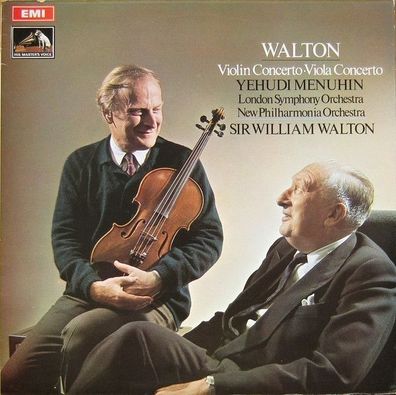 His Master's Voice ASD 2542 - Violin Concerto • Viola Concerto