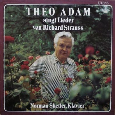 Eterna 8 27 694 - Theo Adam Singt Lieder Von Richard Strauss