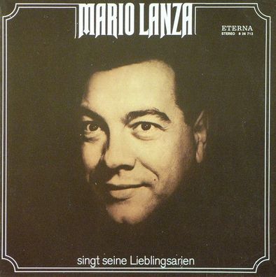 Eterna 8 26 712 - Mario Lanza Singt Seine Lieblingsarien