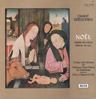 DECCA 7.529 - Chant Grégorien ? Noël (Messe De Minuit ? Messe Du Jour)