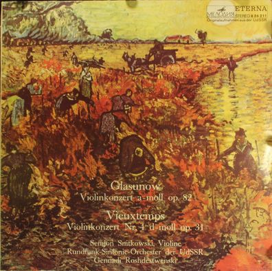 Melodia Eterna 8 26 211 - Violinkonzert A-moll Op. 82 / Violinkonzert Nr. 4 D-mo