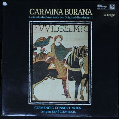 FSM FSM 53 315 - Clemencic Consort, René Clemencic - Carmina Burana 4. Folge Ges