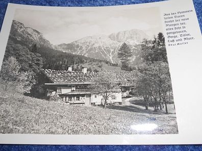 Postkarte-Karte mit Spruch- Wartburg Verlag Max Keßler - Aus des Himmels heilen Toren