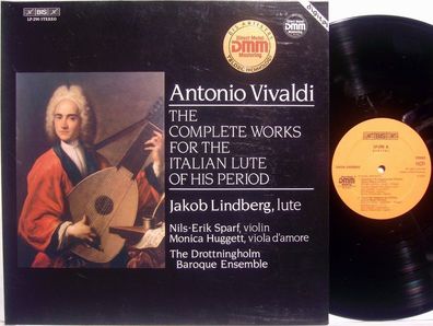 BIS BIS-LP-290 - The Complete Works For The Italian Lute Of His Period