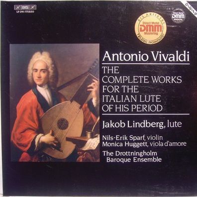 BIS LP-290 - Antonio Vivaldi, Jakob Lindberg, Nils-Erik Sparf, Monica Huggett, D