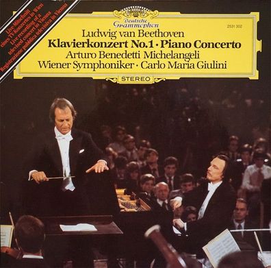 Deutsche Grammophon 2531 302 - Ludwig van Beethoven, Arturo Benedetti Michelange