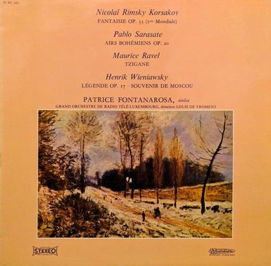 Musidisc 30 RC 625 - Fantaisie Op. 33 (1ere Mondiale) / Airs Bohémiens Op. 20 /
