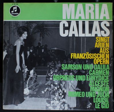 Columbia C 91 155 - Maria Callas Singt Arien Aus Französischen Opern