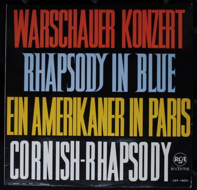 RCA Victor LSP-10073 - Warschauer Konzert • Rhapsody In Blue • Ein Amerikane