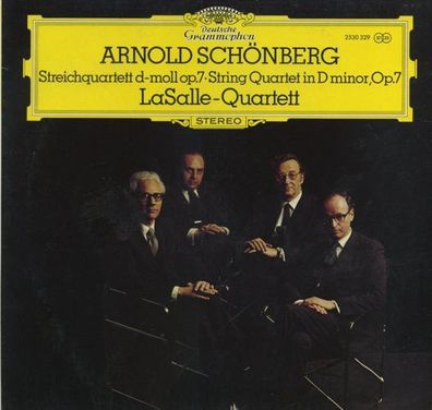 Deutsche Grammophon 2530 329 - Streichquartett D-Moll Op.7 · String Quartet In