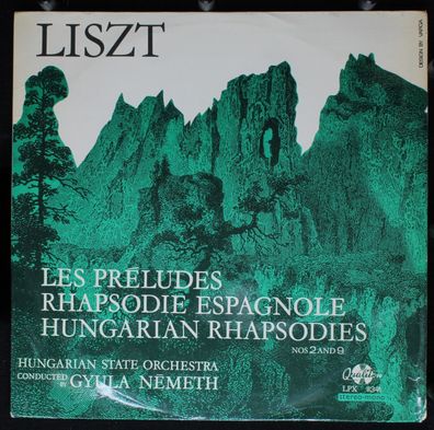 Qualiton SLPX 11341 - Les Préludes / Rhapsodie Espagnole / Hungarian Rhapsodies