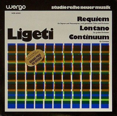 WERGO WER 60 045 - Requiem / Lontano / Continuum