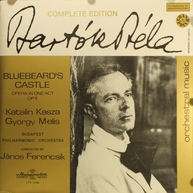 Hungaroton SLPX 11486 - Bluebeard's Castle - Opera In One Act, Op. 11