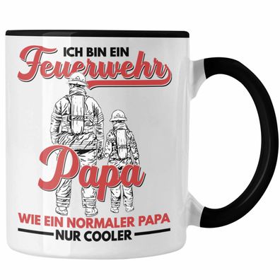 Feuerwehr Papa Tasse Geschenke Zubehör Lustig Einsatz Geburtstag Spruch Vatertag Feue
