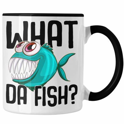 Angler Fischer Tasse Geschenk Raubfische Hobbyangler Hecht Forelle Barsch Angeln Kaff