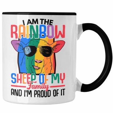 LGBT Tasse Geschenk fér Schwule Lesben Transgender Regenbogen Lustige Grafik Regenbog
