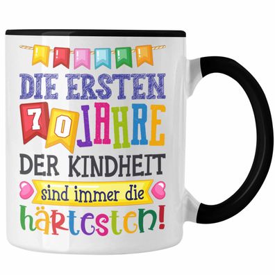 70. Geburtstag Tasse Geschenk Lustig Spruch Oma Opa Geschenkidee 70er