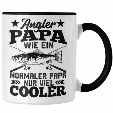 Angler Papa Geschenk Vatertag Tasse Geschenkidee Fischer Fischen Lustiger Spruch zum