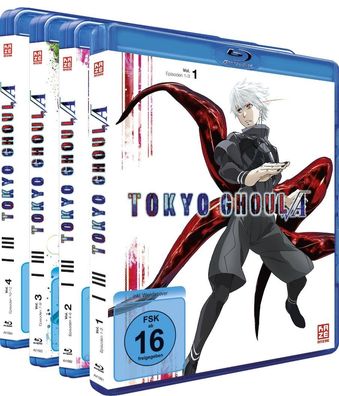 Tokyo Ghoul Root A - Staffel 2 - Gesamtausgabe - Bundle Vol.1-4 - Blu-Ray - NEU