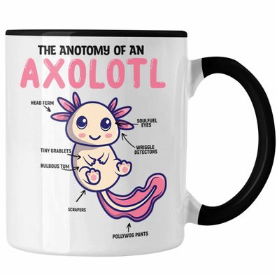 Axolotl Tasse Geschenk fér Schwanzlurch-Liebhaber