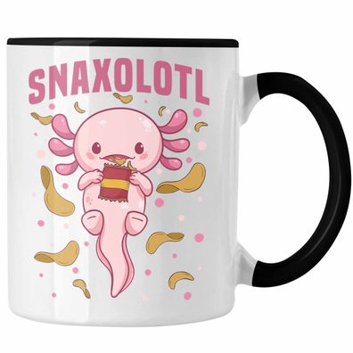 Axolotl Tasse Geschenk fér Schwanzlurch-Liebhaber Snaxolotl