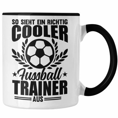 Fussballtrainer Tasse Geschenk Bester Fußball-Trainer Geschenkidee fér Fussball-Coach