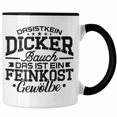 Das Ist Kein Dicker Bauch Feinkost Gewölbe Tasse Geschenk fér Dicke Menschen Humor