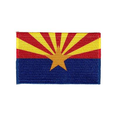 60 x 35 mm Arizona Phoenix Amerika US Bundesstaat Patch Aufnäher Aufbügler 101 B