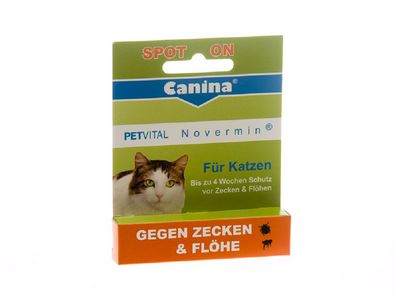 Canina ?Pharma Petvital Novermin - 2ml ? für Katzen