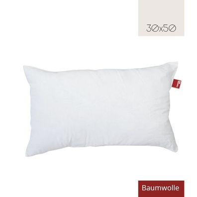 POWER INN – Innenkissen Baumwolle | 50 x 30 cm | Waschbares Kisseninlett als Dekok...