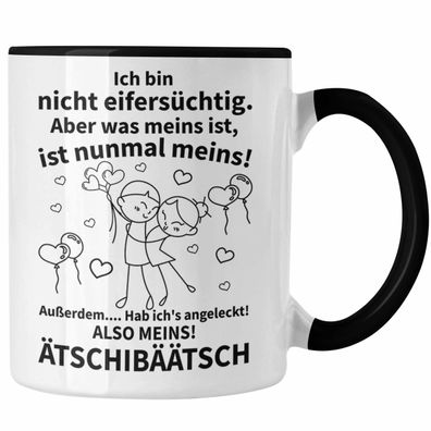 Valentinstag Geschenk Freund Freundin Tasse Spruch Lustig Ich hab's Angeleckt Geschen