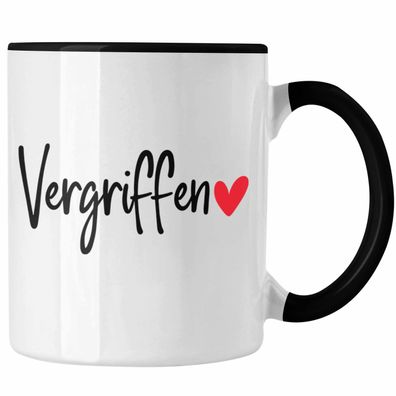 Tasse Vergirffen Geschenk Valentinstag Geschenkidee fér Freund oder Freundin