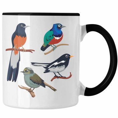 Arten von Vögeln Vogel Tasse Geschenk Grafik Geschenkdiee fér Vogel-Liebhaber